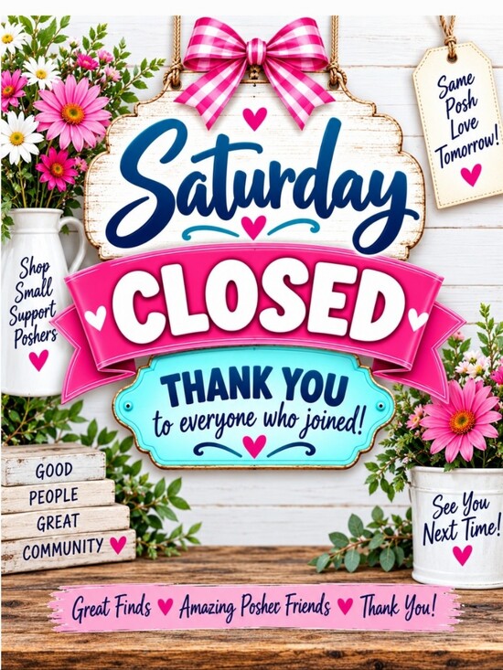 Other - 🚫CLOSED🚫SATURDAY 9/12 👩‍🌾 NEW WITH TAGS 👩‍🌾 SHARE 5 🐿